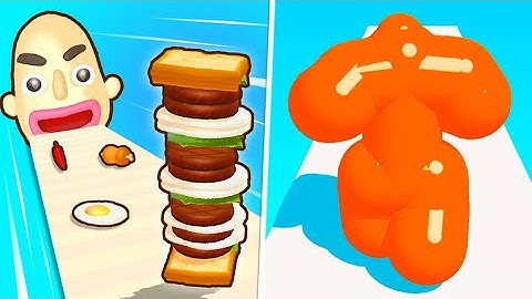@Nozon Gaming  NOOB vs PRO vs HACKER vs GOD @BLU01 - Sandwich Runner Gameplay | Sandwich runner