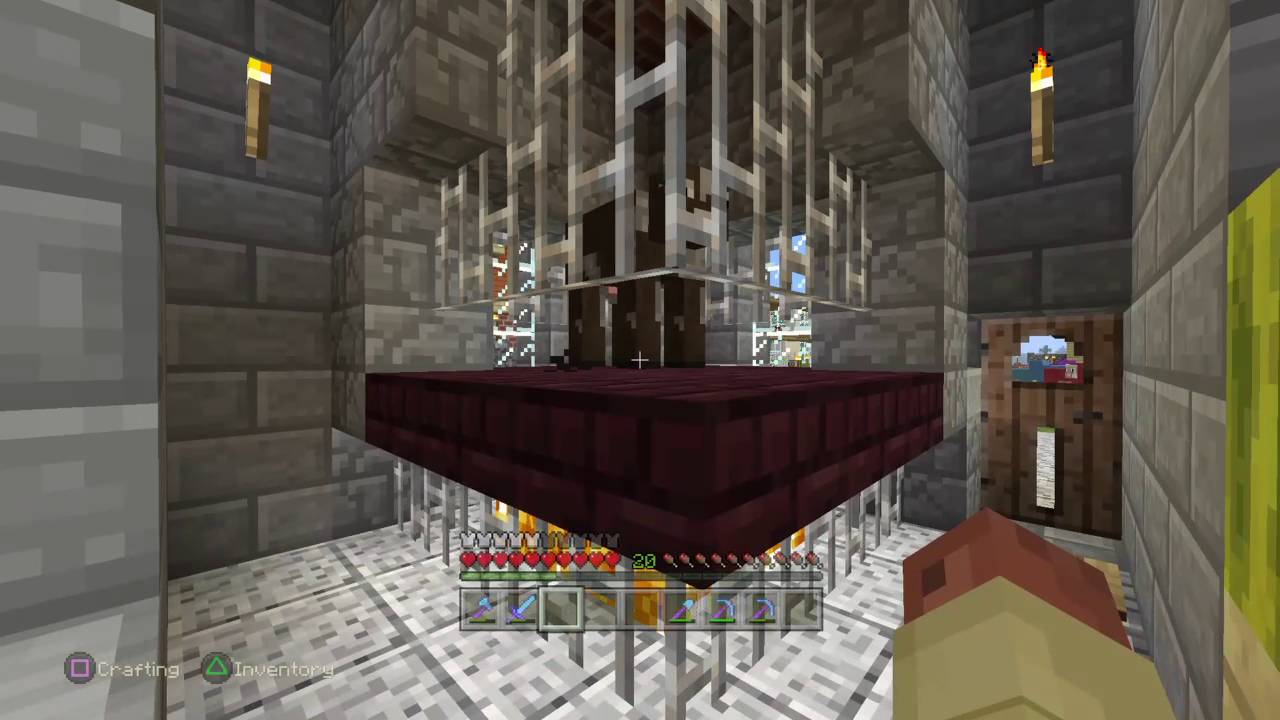 Minecraft Castle Hyperion Rooms 6 Kitchen Pool Botany