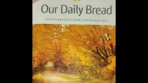 Our Daily Bread Devotional