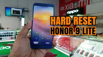 Hard reset Honor 9 Lite, Remove Pattern Lock