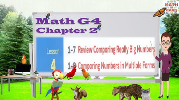 010- Review comparing really big numbers | Lesson 4| ماث رابع ابتدائى المنهج الجديد  الدرس الرابع