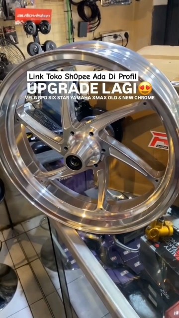 Velg RPD Six Star Yamaha Xmax 250 #cvm3motoshop #velgracing #xmax250 # ...