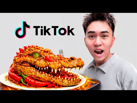 I Tried Out Strange Dishes I Saw on TikTok - Nguyen Chi Thanh.