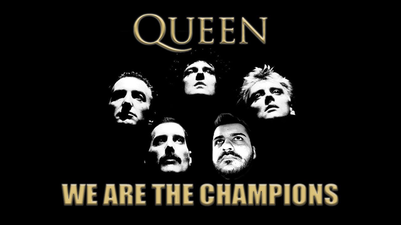 QUEEN - WE ARE THE CHAMPIONS (Guitar Cover) - YouTube