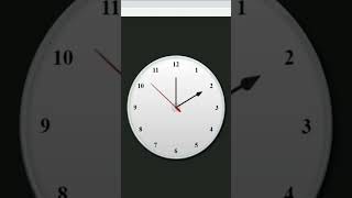 analog clock using html css and javascript #clock #javascript #shorts #fyp #explore screenshot 4