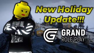 New Cars, Events and MUCH MORE!! | NEW Grand RP Holiday Update!!