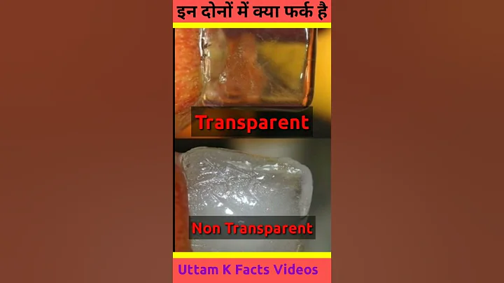 Why does boiling water make clear ice cubes #shorts #trending #facts