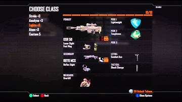 Black Ops 2 Class Set up (Thanks for 2k!)