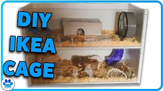 FOR YOUR INFORMATION!- In this video i show you how i built and designed my custom Ikea hacked hamster cage. The ikea billy 