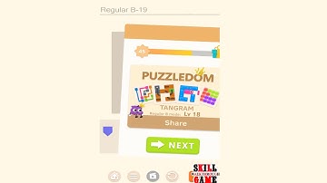 Puzzledom - Tangram - Regular B Level 1 - 50 - Walkthrough