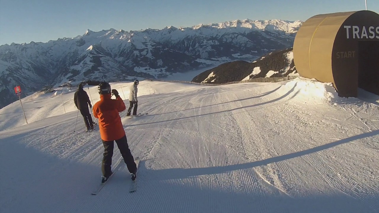 Zell am See Skiing January 2017 YouTube