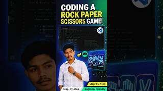 Can You Beat My Python Rock Paper Scissors Bot 🤖The Best Beginner Project to Learn Python Fast! 💡