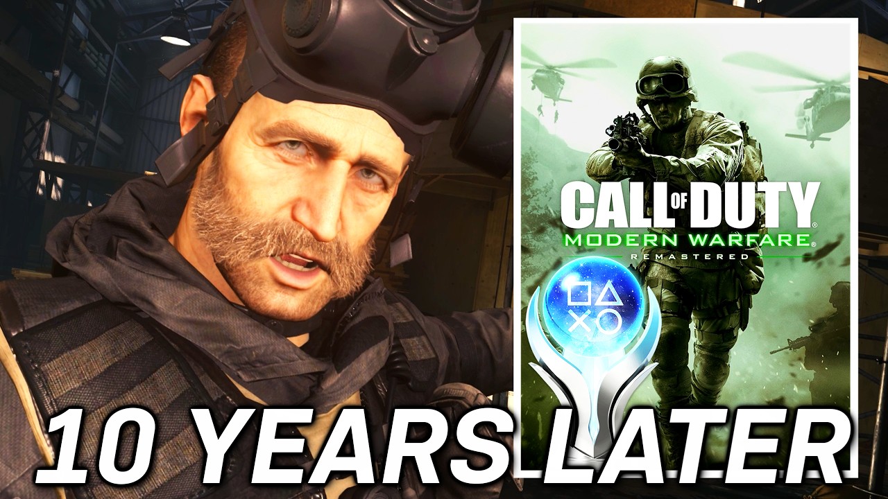 Cod4 Remastered I 100%'d COD4 REMASTERED 10 Years Later - YouTube