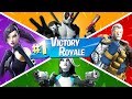 I won with ALL of the X-FORCE Skins! (Fortnite)