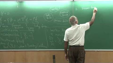Lecture_11: Flow Eqns in Cartesian & Cylindrical Coord (Fluid Mech & Rate Procs by Sanjay Mittal)