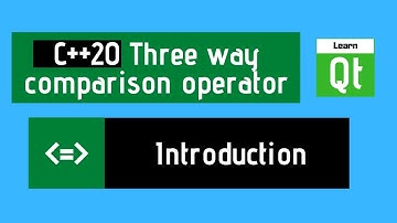 C++ 20 Spaceship (Three way comparison) Operator Demystified - Ep01 : Introduction