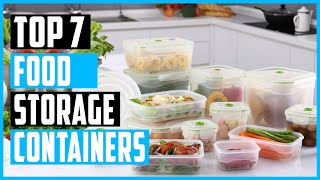 Best Food Storage Containers 2023 | Top 7 Food Storage Containers for Pantry