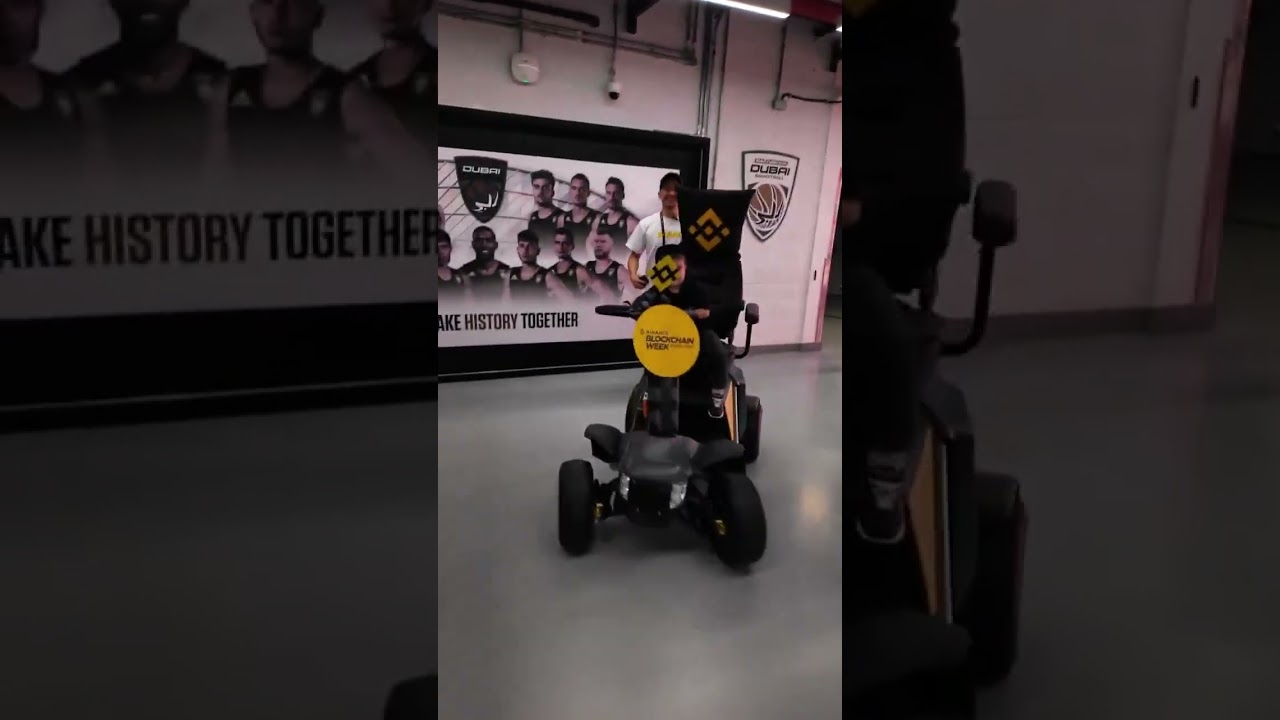 Hasbulla rolling into #BinanceBlockchainWeek!
