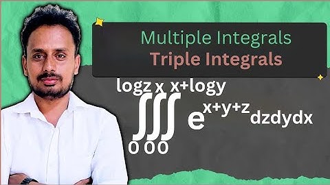 Triple Integral of e^(x + y + z) with Logarithmic Limits | Multiple Integrals | Part 9