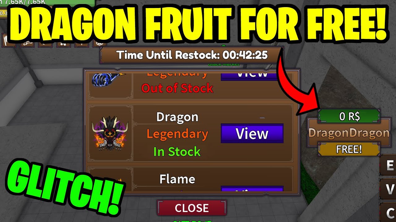 Dragon Fruit king legacy