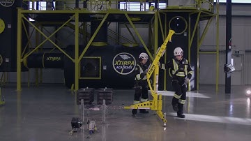 Xtirpa™ - Confined space counterweight safety system with T stabiliser and 610mm / 24" davit arm