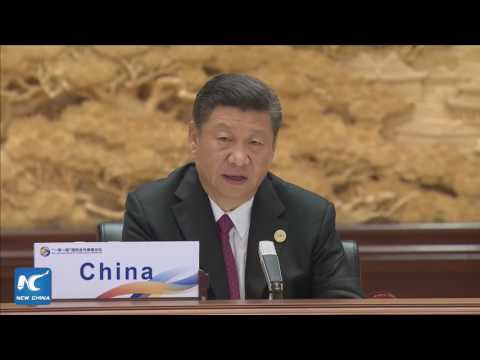 Xi Jinping Addresses Leaders Roundtable Summit Of Belt And Road Forum