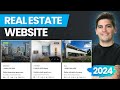 How To Make A Real Estate Website with Wordpress 2024 🏘️