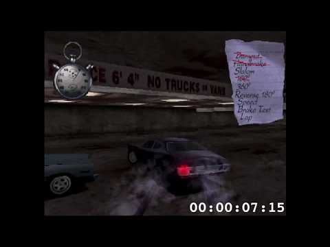 OLD Driver PS1 Tutorial Speedrun PAL 00 00 28 16