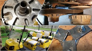 fix sticking clutch on EZGO golf cart- DIY specialty tools