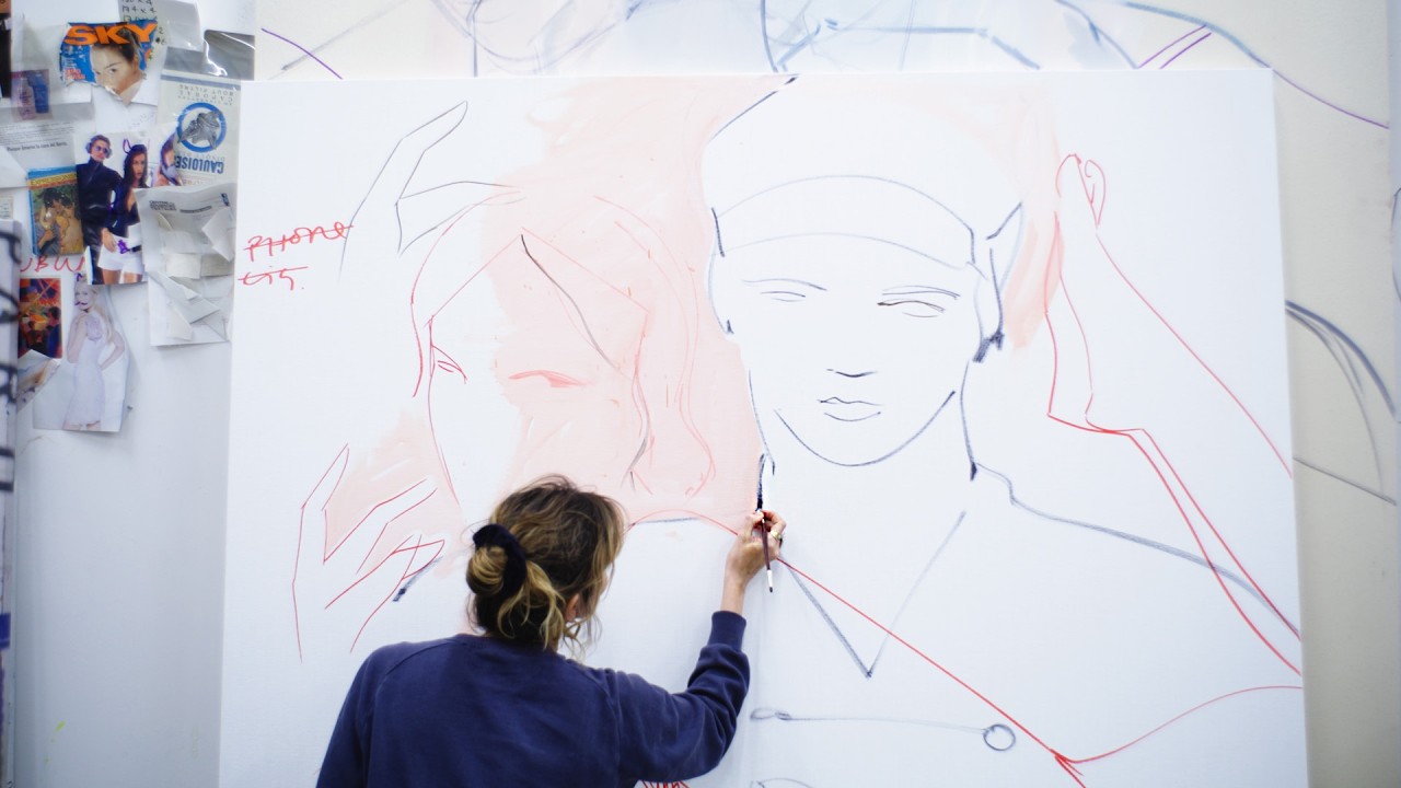 Film backdrop image for Artist France-Lise McGurn on Making Painting Less Precious (2026)