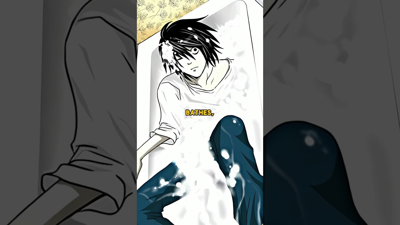 EVERY WEIRD HABIT OF L #anime #deathnote #lightyagami #llawliet