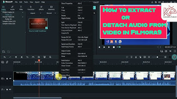 How to Extract or Detach Audio from Video in Filmora 9
