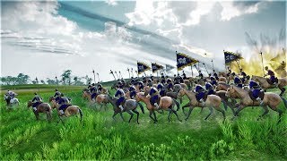 300 Trebuchets vs 2000 Cavalry Three Kingdoms Total War