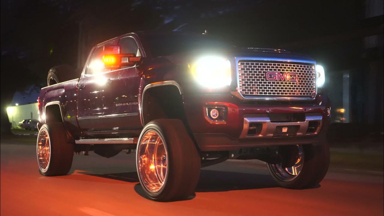 2018 GMC DENALI 2500 on 26x14 KG1 FORGED WHEELS - YouTube