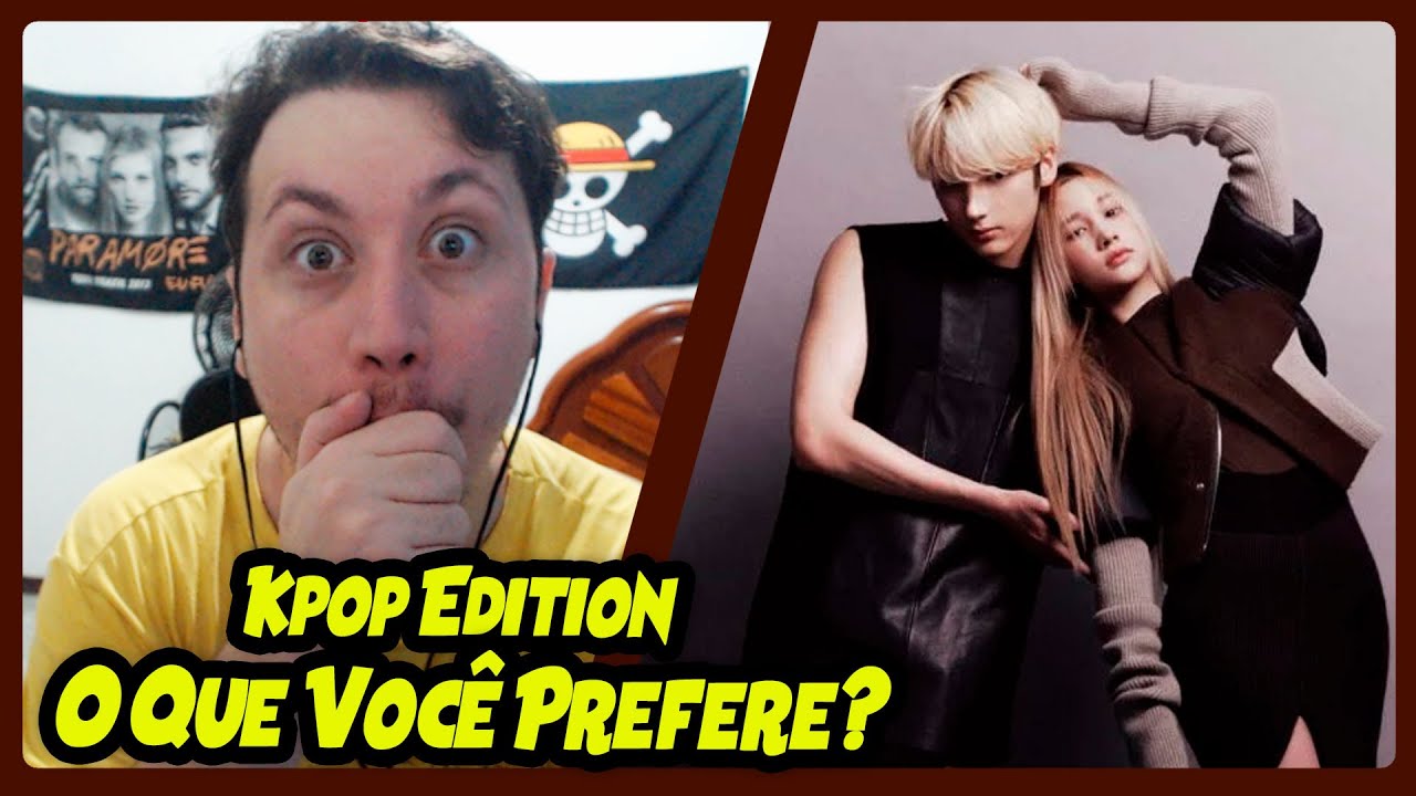 O que você prefere? VERSÃO KPOP! 💜| REACT DO MORENO