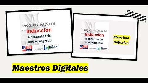 Foro- Formulario de Googles Programa Nacional de Inducción