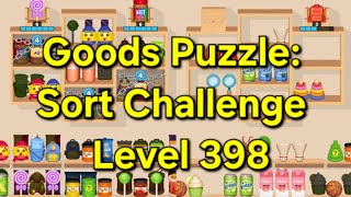 Goods Puzzle: Sort Challenge - Level 398 Goods Sorting
