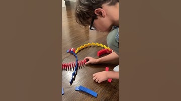 Timelapse domino run. #dominochallenge