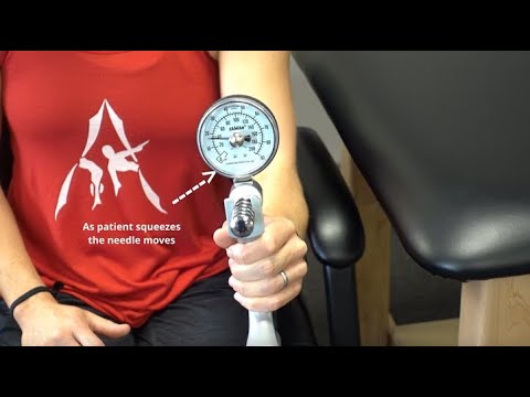 Grip Strength Testing with a Dynamometer