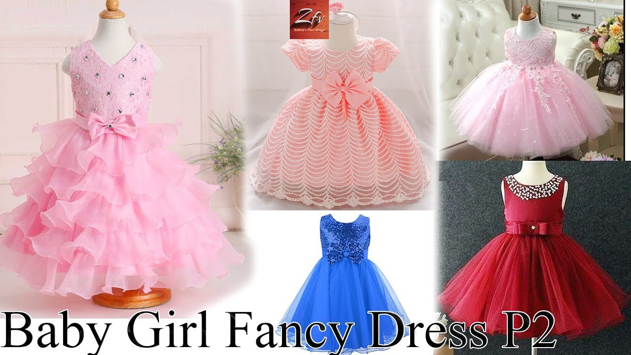 Latest Baby Girl Cute Fancy Dress Collection Part 1 Baby dress party wear Baby beauty
