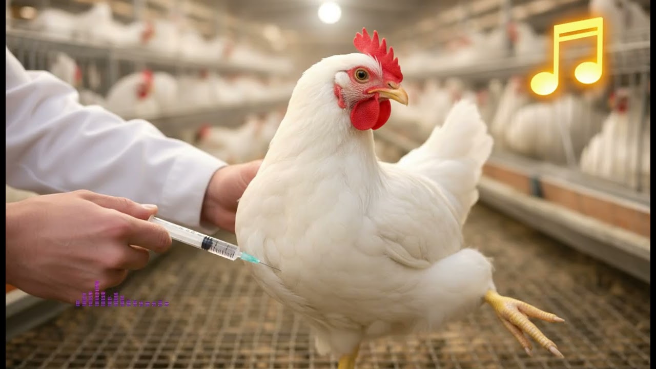 RELAXING SOUND – Chicken Vaccination Day Ambience