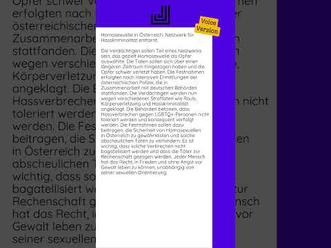 21.03.2025 - Homosexuelle