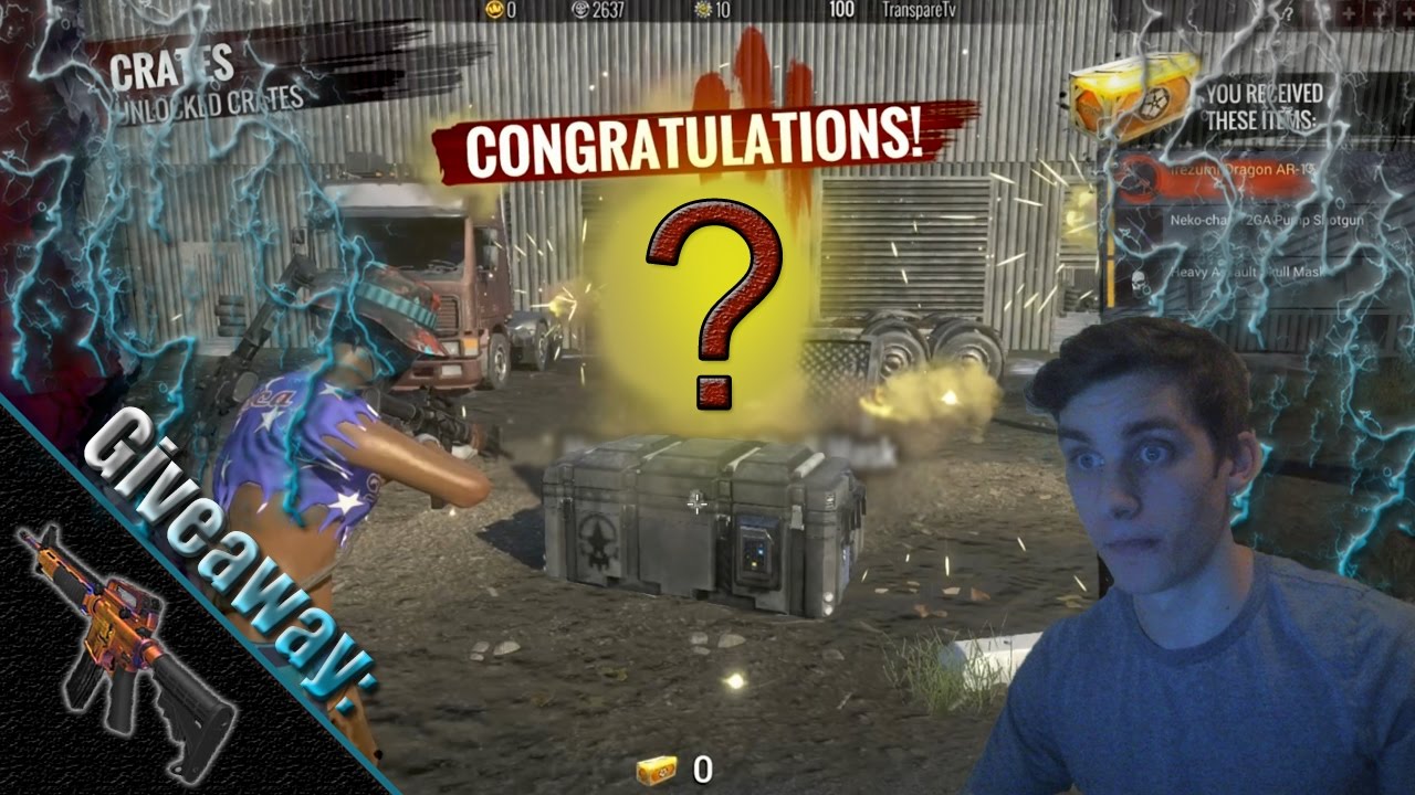 H1Z1 Level 100 Crate Unboxing!