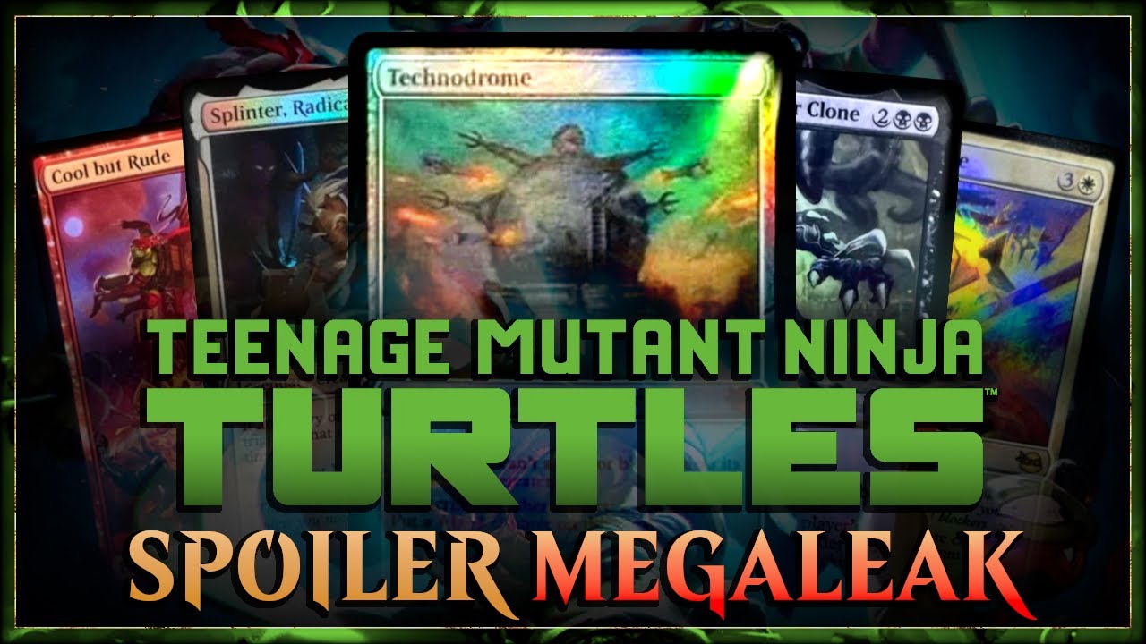 Teenage Mutant Ninja Turtles MEGALEAK⁉️