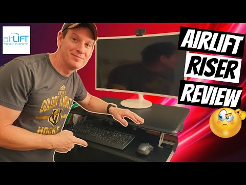 Seville Classics Airlift Desk Riser Review & Install