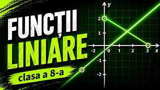 Funcții liniare explicate SIMPLU | Clasa a 8-a