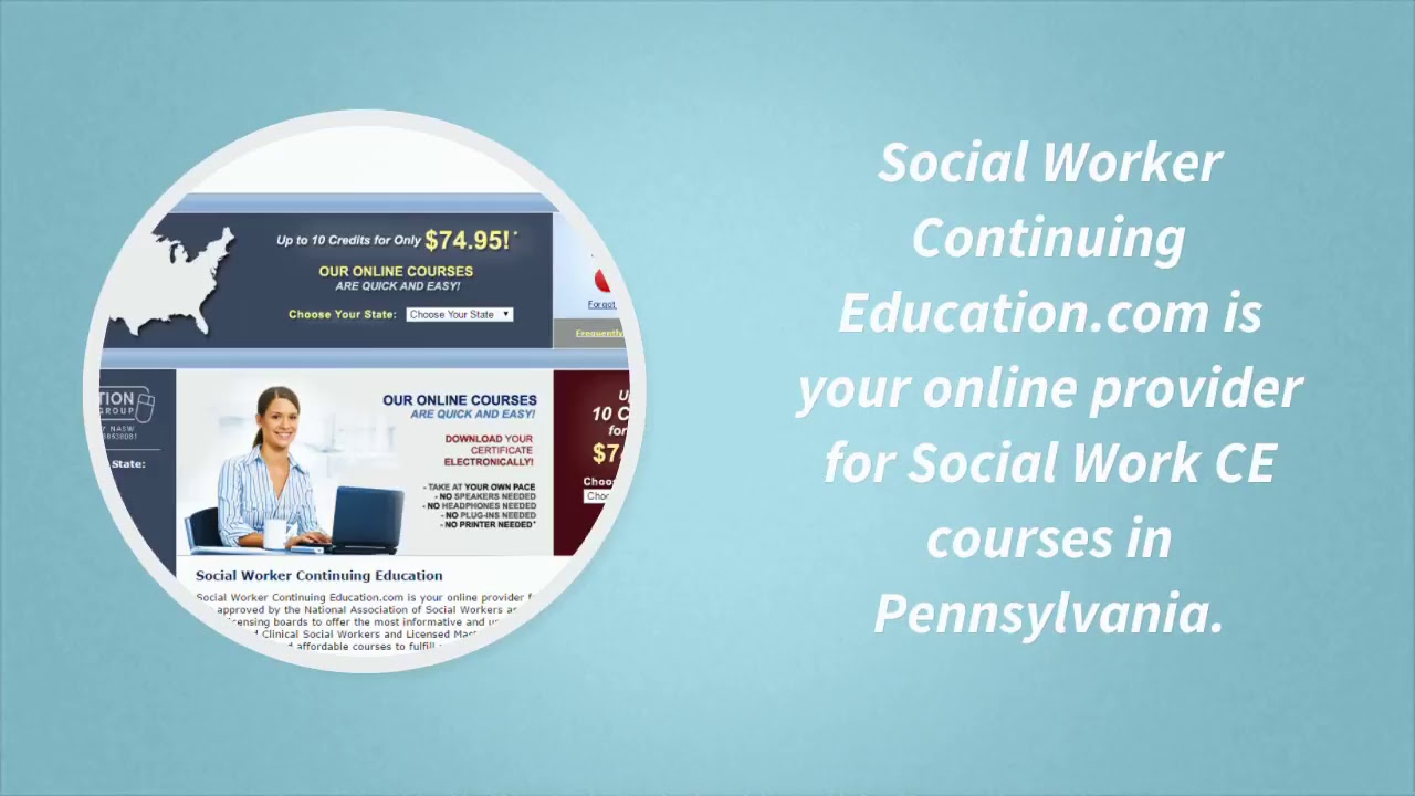 social work continuing education pa