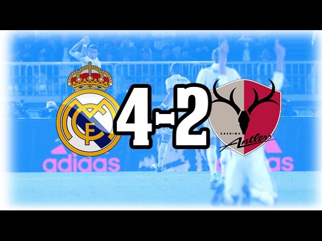 Real Madrid 4 - 2 Kashima Antlers - Final Mundialito de clubes - Opinión y crónica