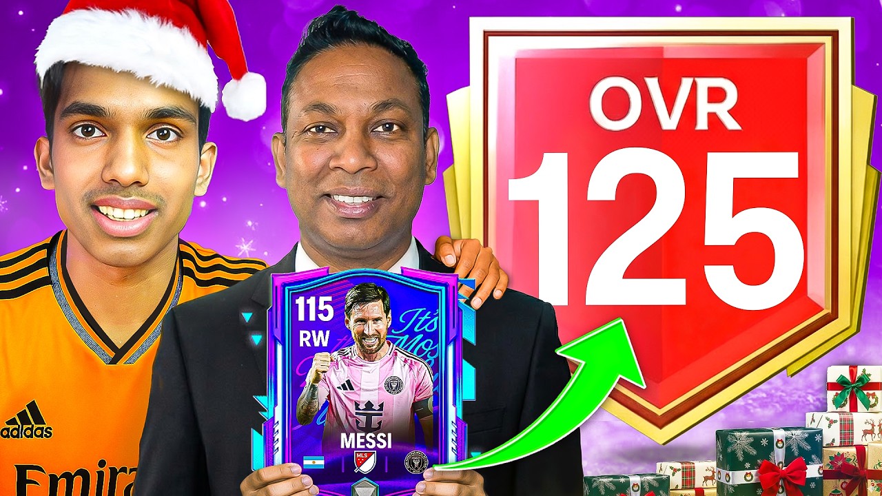 I Upgraded My DAD'S Account In FC Mobile with $10,000!