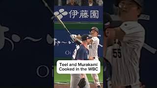 Teel and Murakami cooked in the WBC🔥 #kyleteel #munetakamurakami #worldbaseballclassic